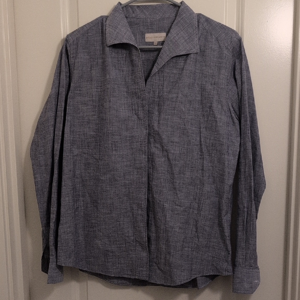Sarah Alexandra Signature Linen Blouse